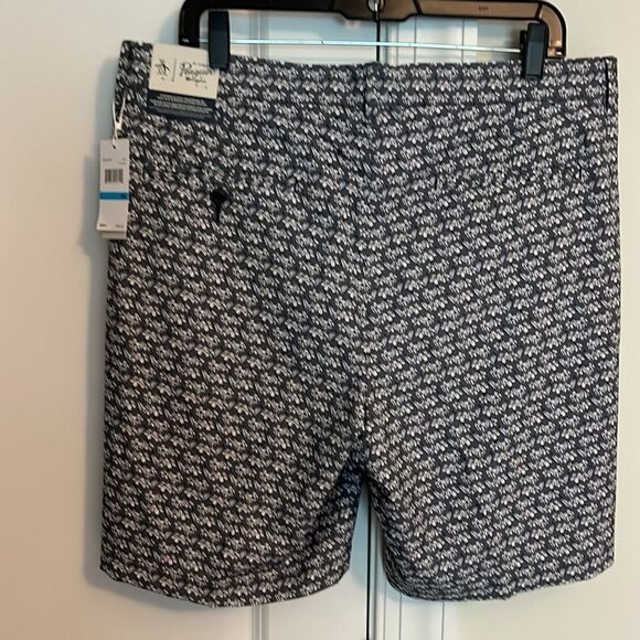 Rare Original Penguin Masters Augusta National Magnolia Golf Cart Print Shorts - Picture 6 of 6